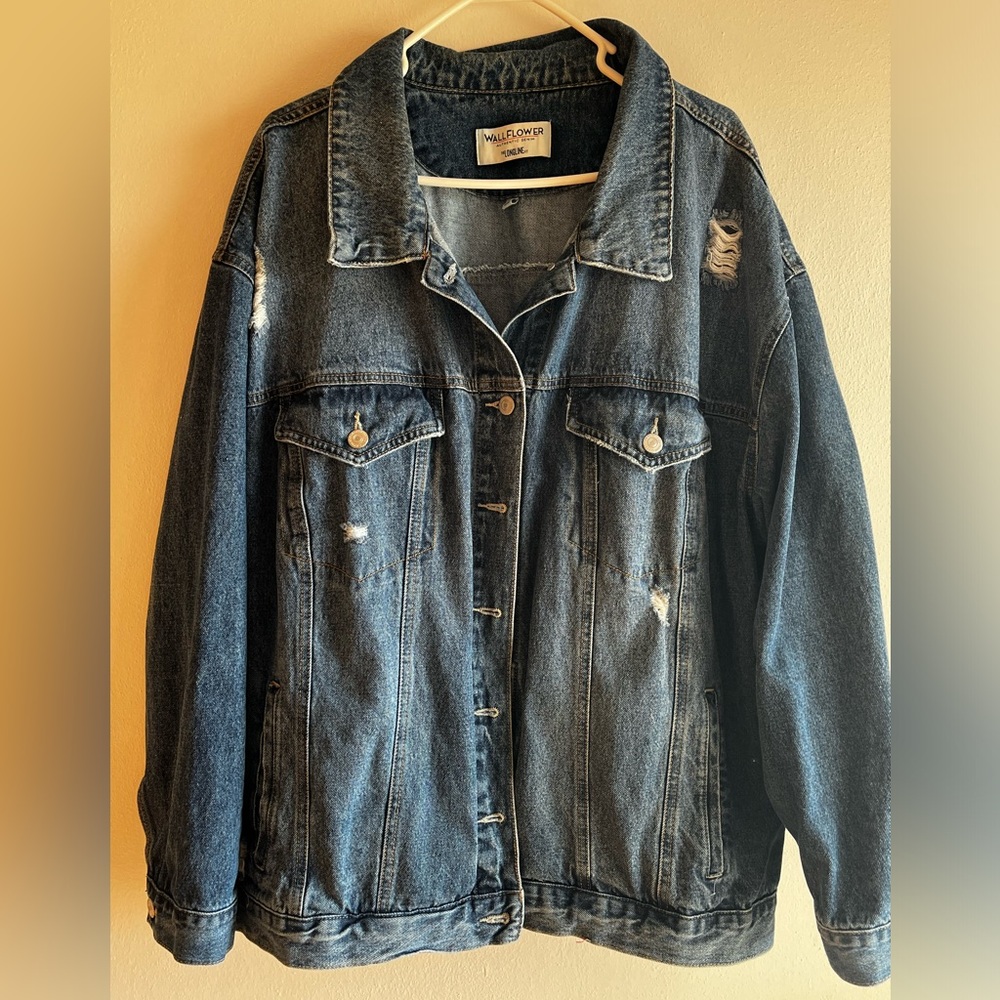 Wallflowers distressed Jean jacket
